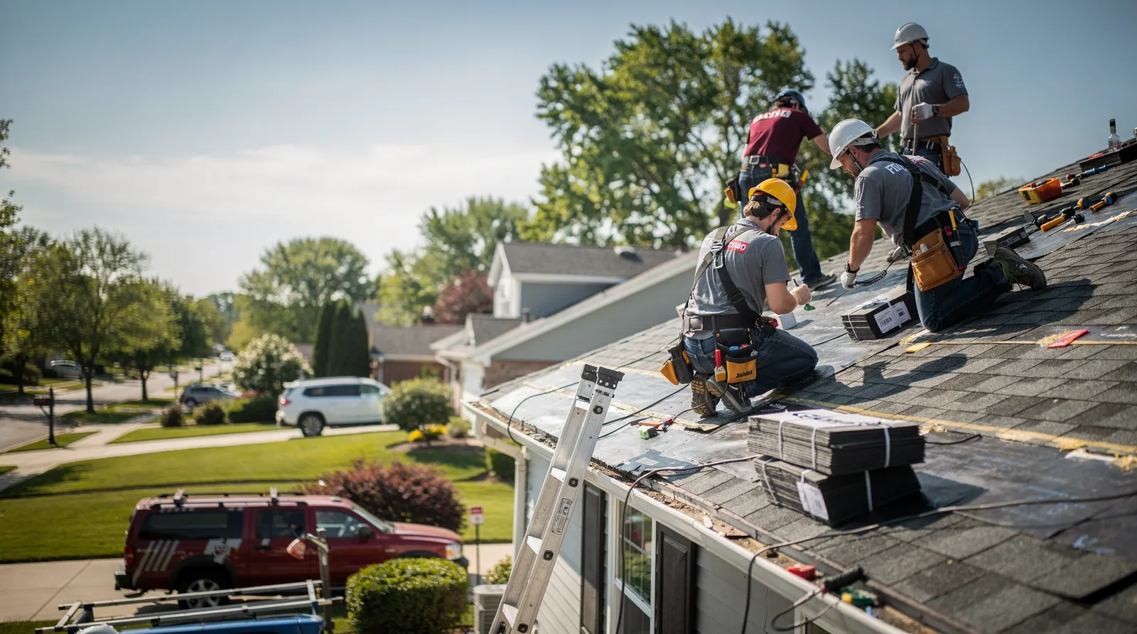 Roof Repair in Palos Park, IL around you